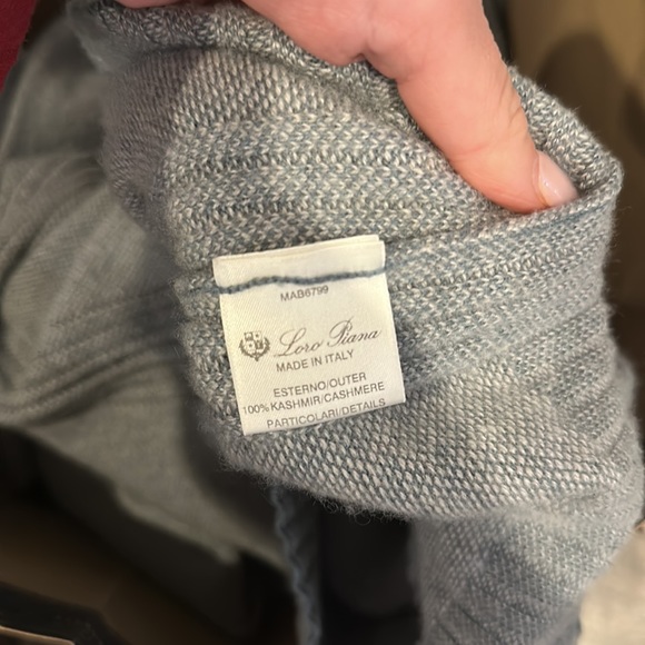 Loro Piana Cashmere Full Zip Sweater 52 - Picture 9 of 12